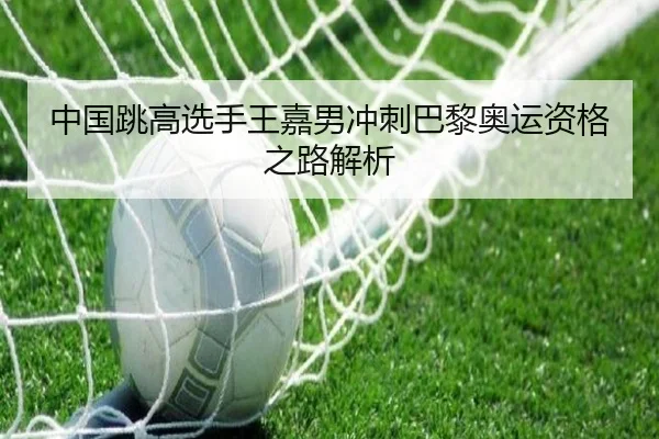 中国跳高选手王嘉男冲刺巴黎奥运资格之路解析 - milan